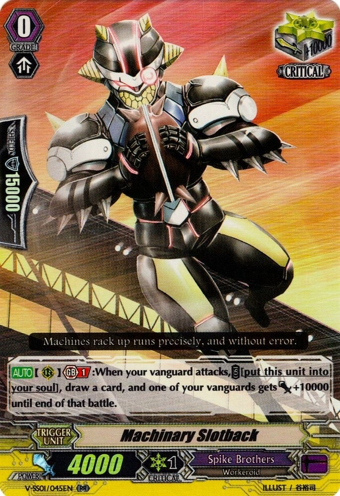 Machinary Slotback (1045) [V-SS01] - Cardfight Vanguard Single