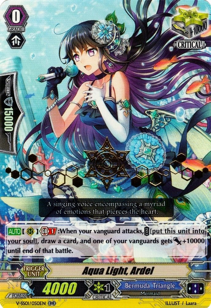 Aqua Light Ardel (Hot Stamped) (1050) [V-SS01] - Cardfight Vanguard Single