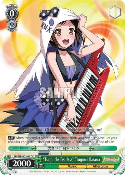 ’Tsugu the Fearless’ Tsugumi Hazawa (3047) [BD/EN-W03] - Weiss Schwarz Single