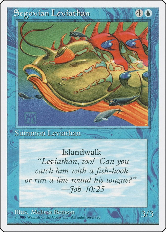 Segovian Leviathan [4ED] - MTG Single