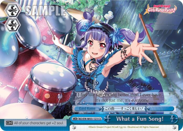 What a Fun Song! (3123) [BD/EN-W03] - Weiss Schwarz Single