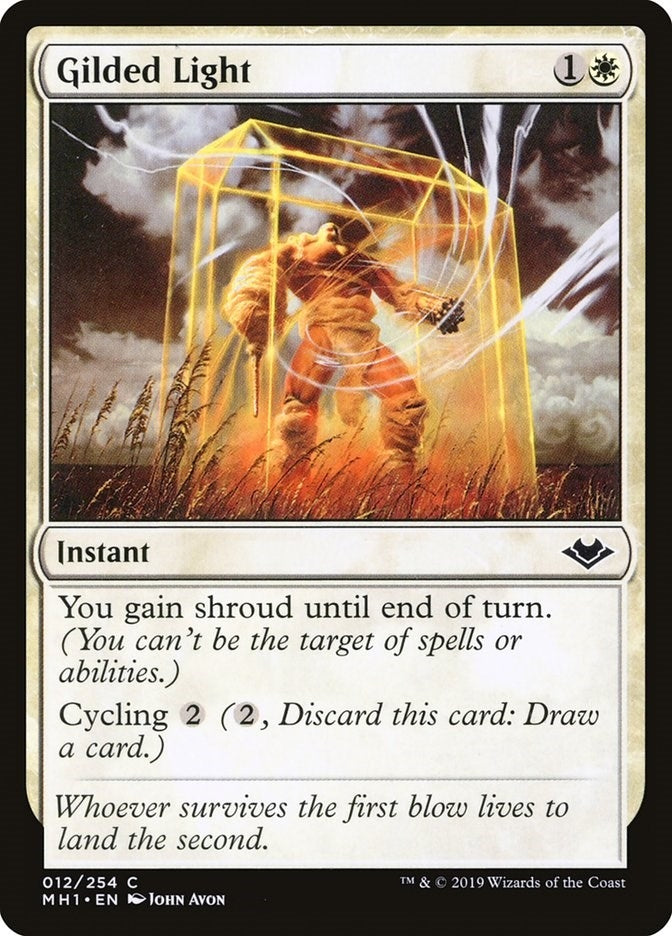 Gilded Light (12) [MH1] - MTG Single