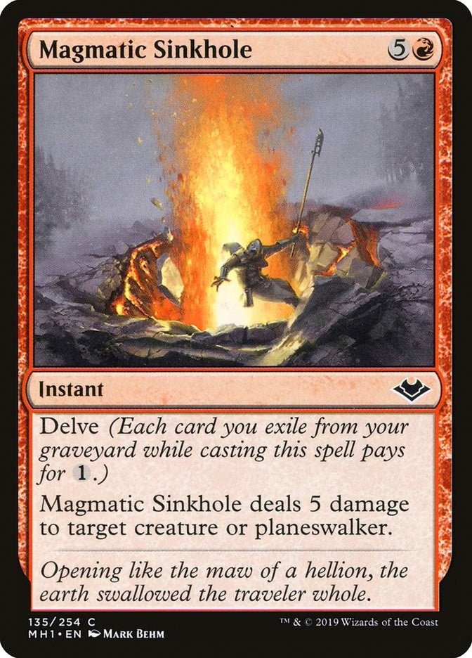 Magmatic Sinkhole (135) [MH1] - MTG Single