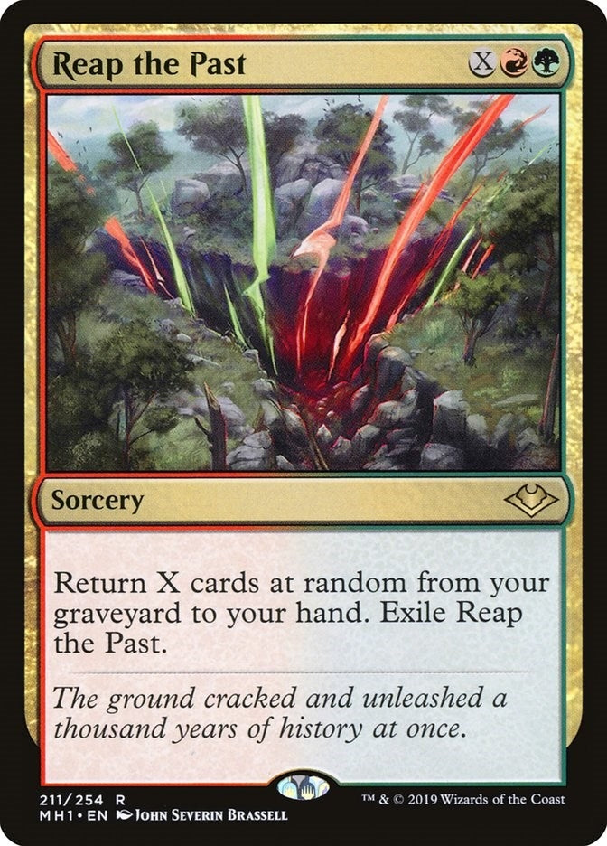 Reap the Past (211) [MH1] - MTG Single