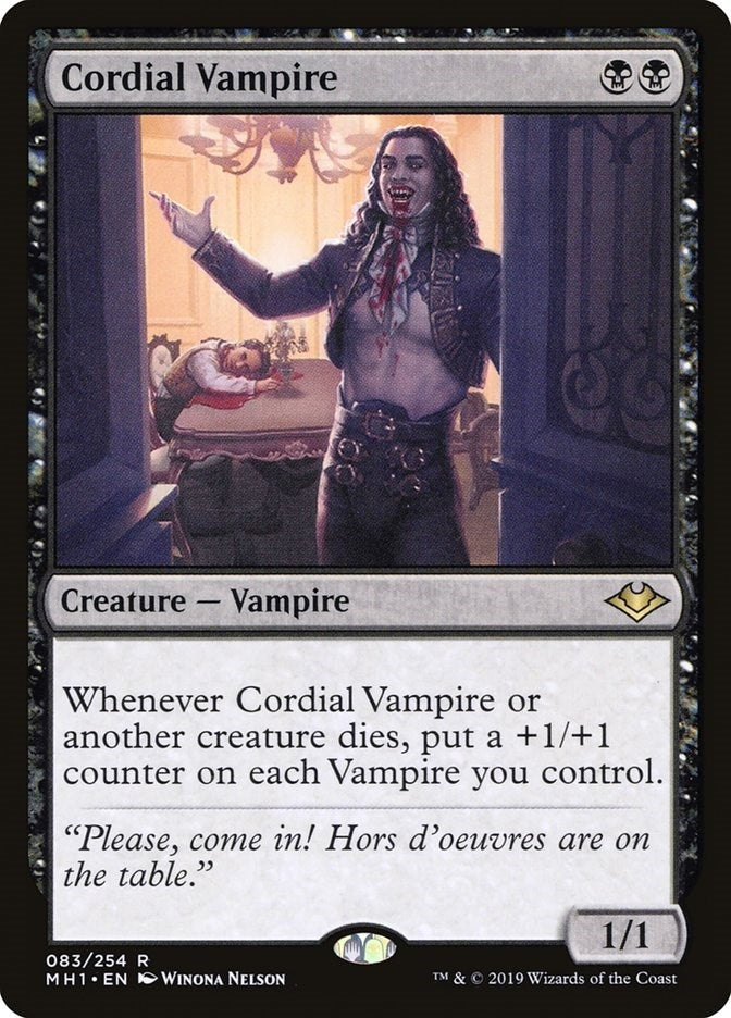 Cordial Vampire (83) [MH1] - MTG Single
