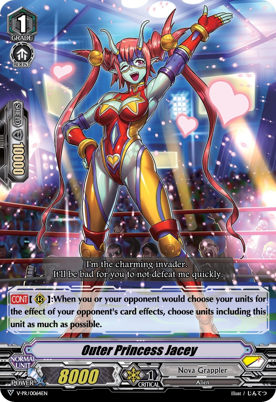 Outer Princess Jacey (64) [VPR] - Cardfight Vanguard Single