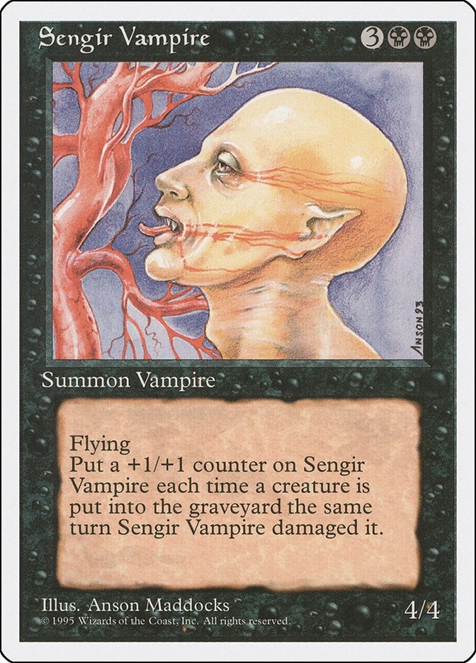 Sengir Vampire [4ED] - MTG Single