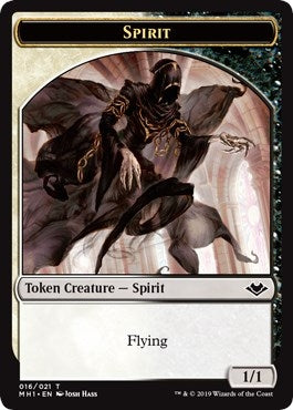 Spirit Token (016) (0) [MH1] - MTG Single