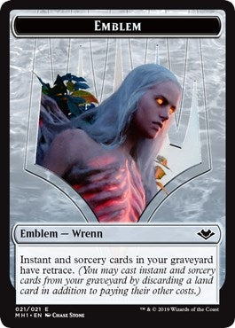 Emblem - Wrenn and Six (0) [MH1] - MTG Single