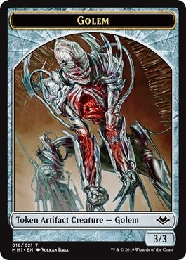 Golem Token (018) (0) [MH1] - MTG Single