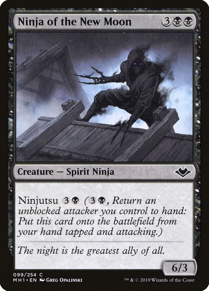 Ninja of the New Moon (99) [MH1] - MTG Single