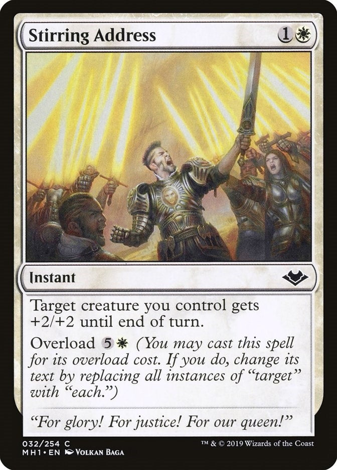 Stirring Address (32) [MH1] - MTG Single