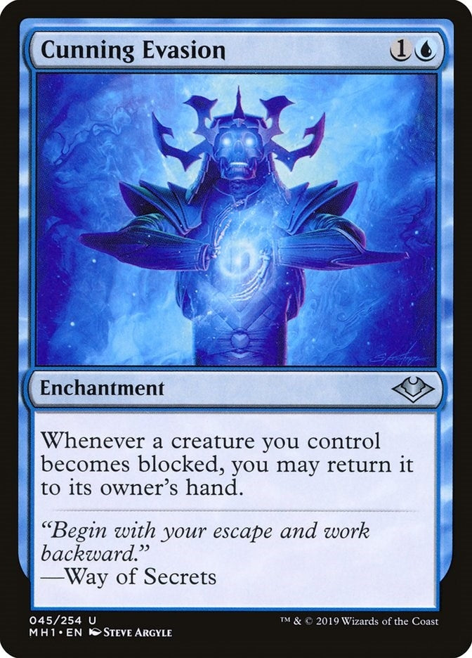 Cunning Evasion (45) [MH1] - MTG Single