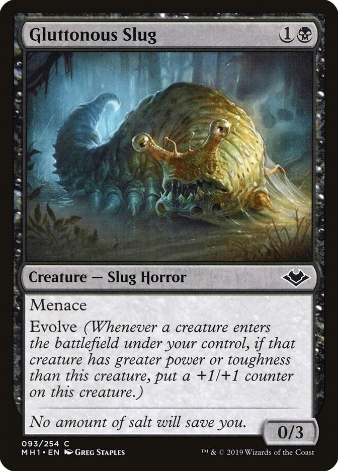 Gluttonous Slug (93) [MH1] - MTG Single