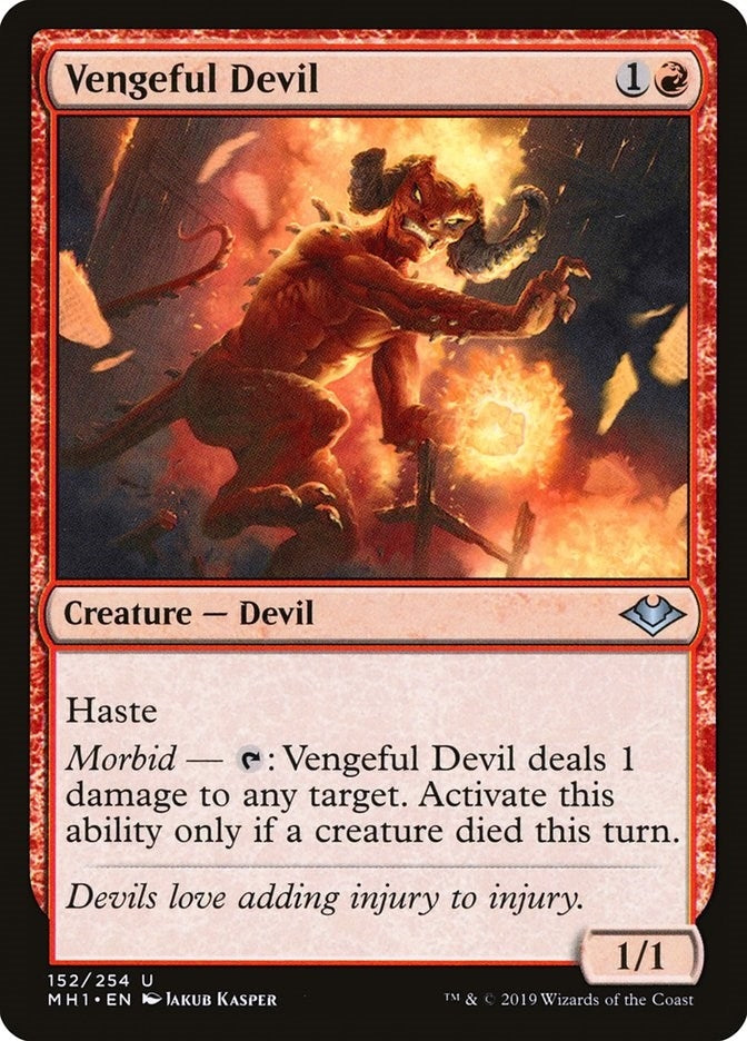Vengeful Devil (152) [MH1] - MTG Single