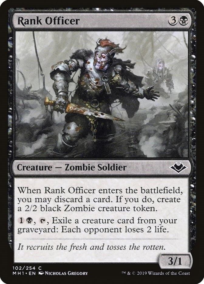 Rank Officer (102) [MH1] - MTG Single