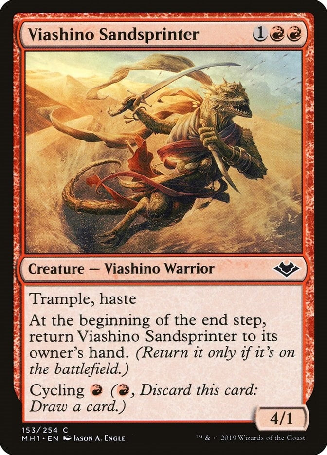Viashino Sandsprinter (153) [MH1] - MTG Single