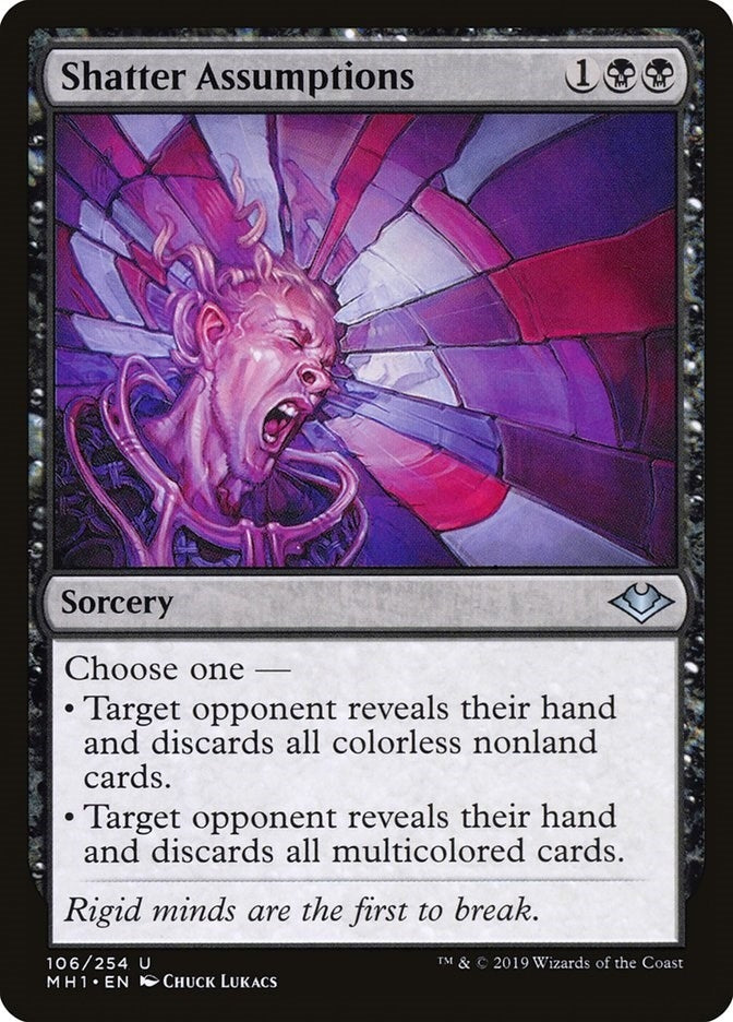 Shatter Assumptions (106) [MH1] - MTG Single