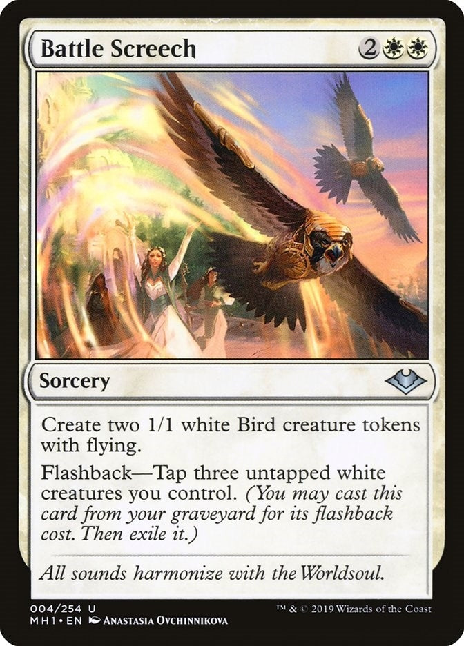 Battle Screech (4) [MH1] - MTG Single