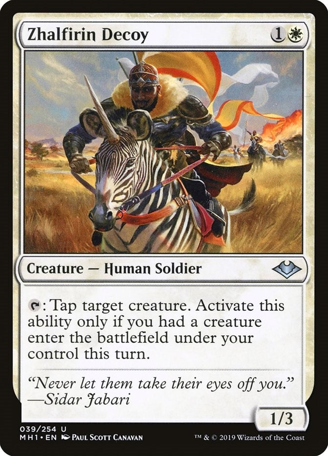 Zhalfirin Decoy (39) [MH1] - MTG Single