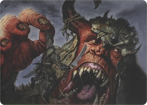 Ravenous Giant (Art Series) (37) [ASMH1] - MTG Single