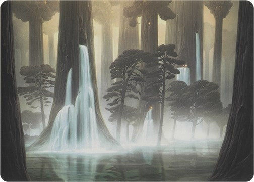 Waterlogged Grove (Art Series) (52) [ASMH1] - MTG Single