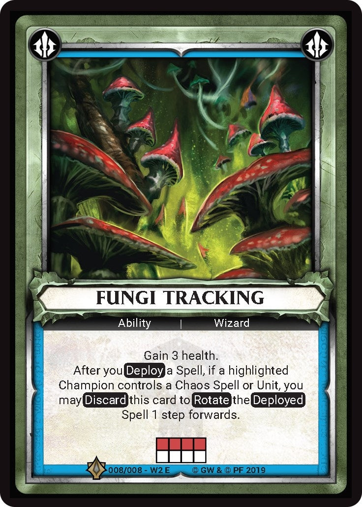 Fungi Tracking (Unclaimed) (8) (WHAOSWB2) - Warhammer Age of Sigmar Champions TCG Single