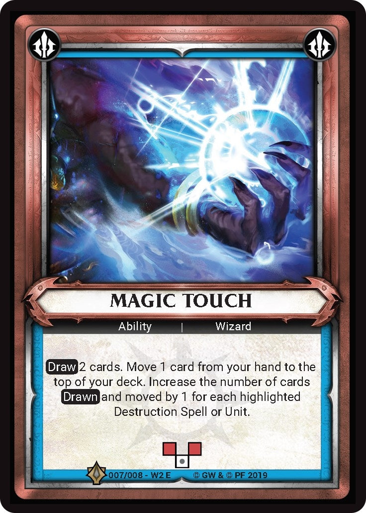 Magic Touch (Claimed) (7) (WHAOSWB2) - Warhammer Age of Sigmar Champions TCG Single