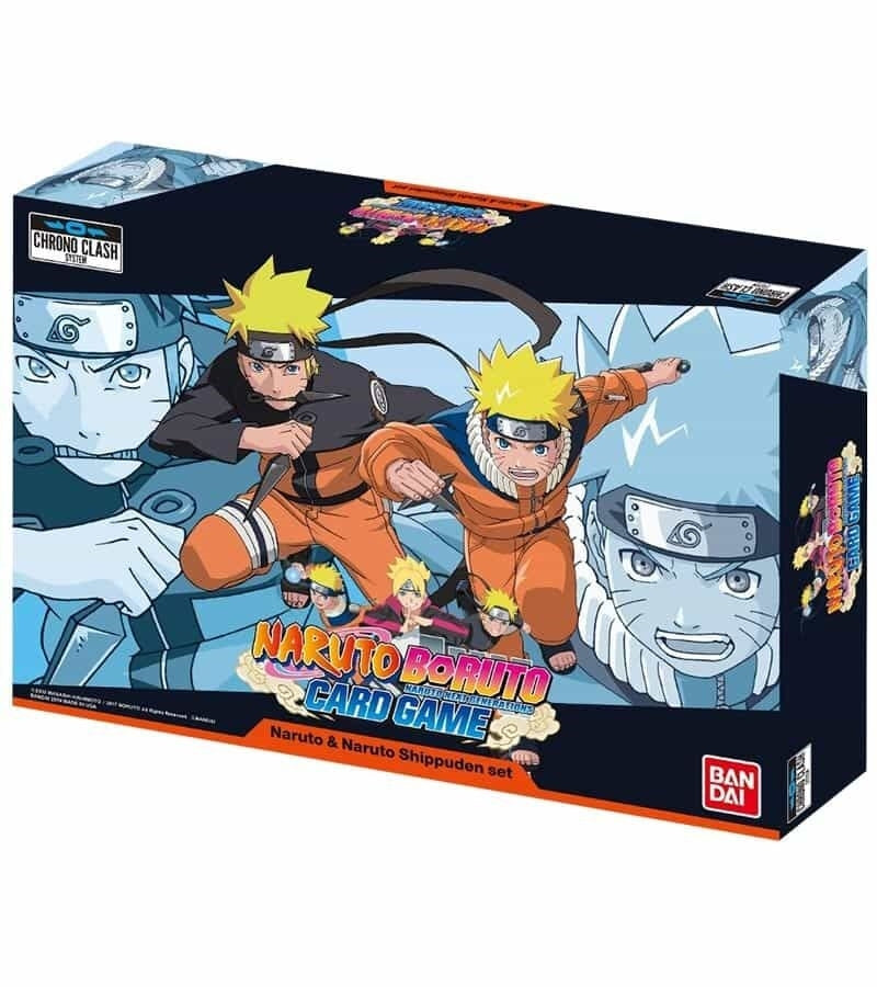 Naruto Boruto Card Game: Naruto and Naruto Shippuden Set [NB] - Chrono Clash System Sealed