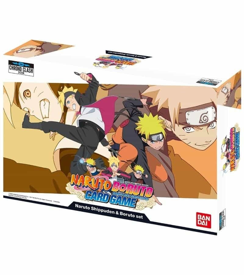 Naruto Boruto Card Game: Naruto Shippuden and Boruto Set [NB] - Chrono Clash System Sealed