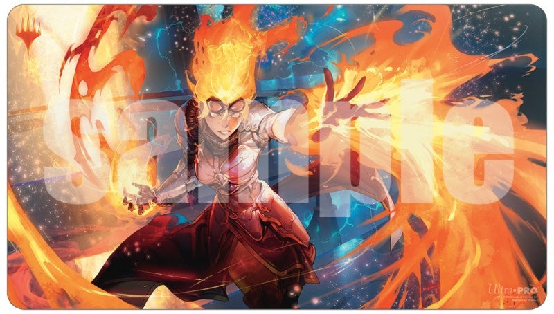 War of the Spark Japanese Alternate Art - Chandra Playmat for Magic - Playmats Sealed