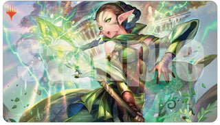 War of the Spark Japanese Alternate Art - Nissa Playmat for Magic - Playmats Sealed