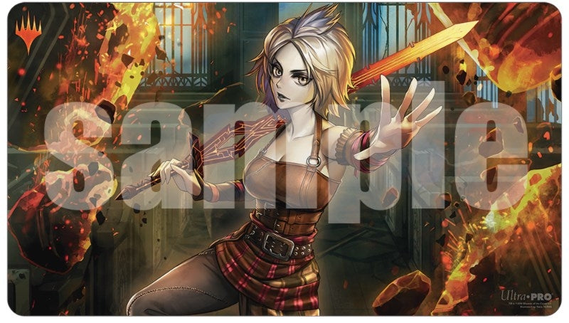 War of the Spark Japanese Alternate Art - Nahiri Playmat for Magic - Playmats Sealed