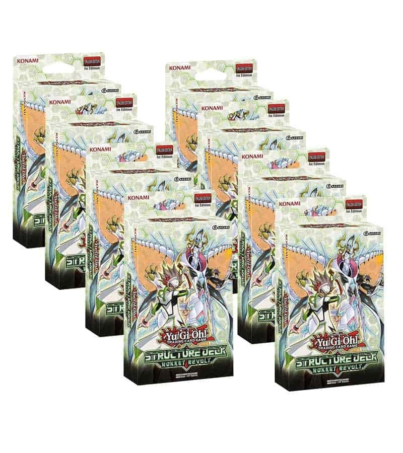 Rokket Revolt Structure Deck Display Box (SDRR) - YuGiOh Sealed