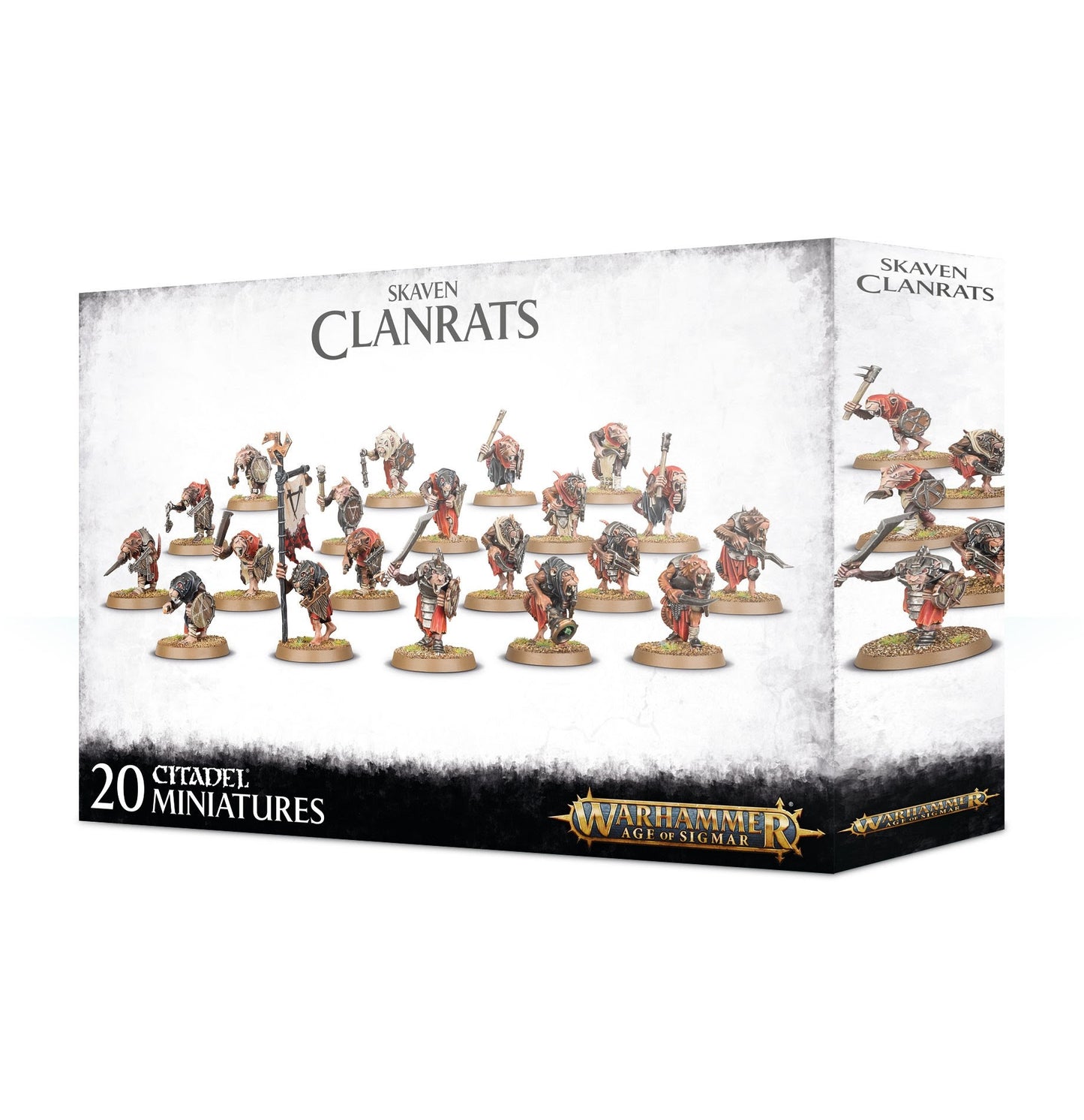 Warhammer: Age of Sigmar - Skaven Clanrats [PLAS] - Warhammer Box Sets Sealed