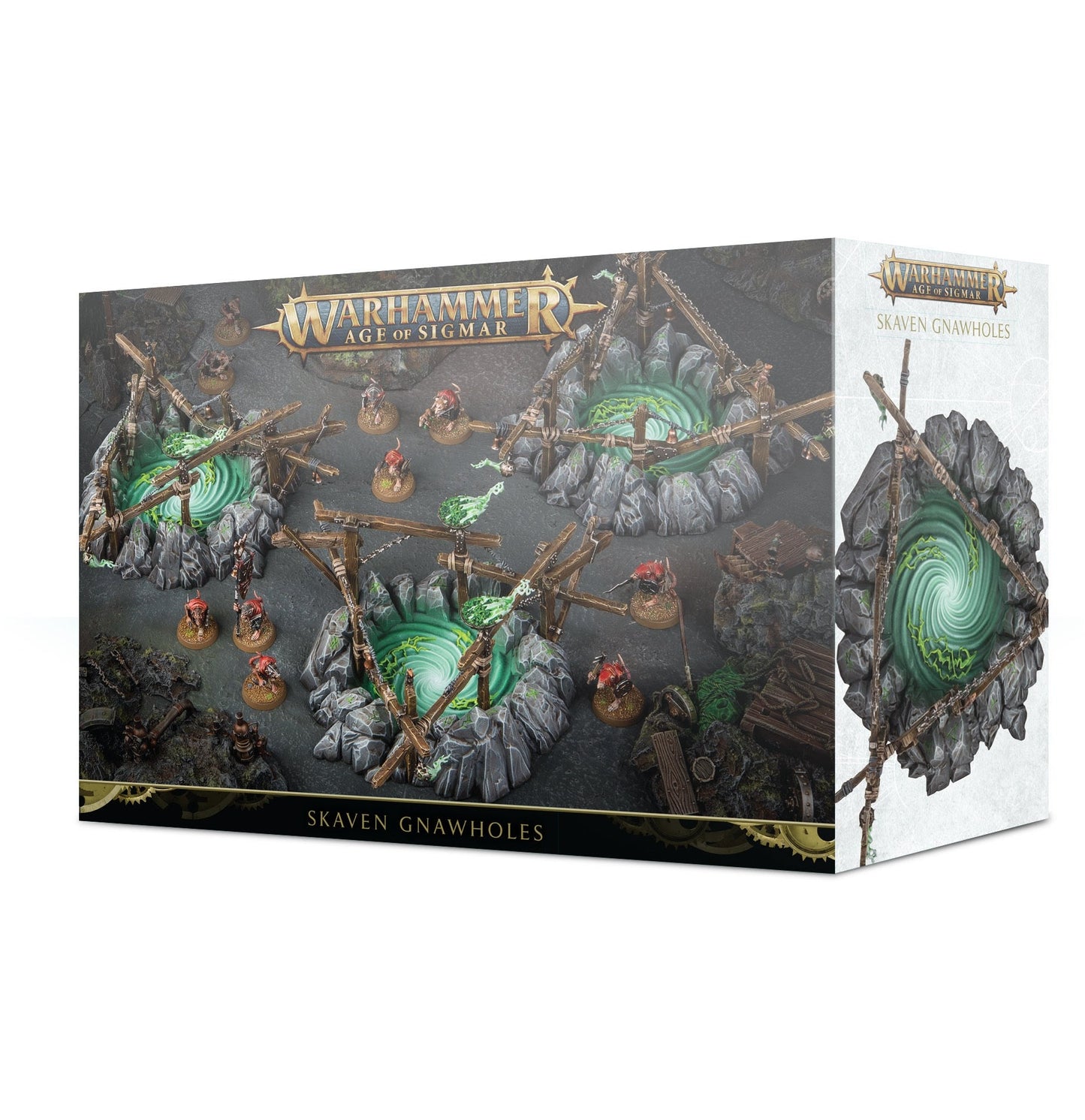 Warhammer: Age of Sigmar - Skaven Gnawholes [PLAS] - Warhammer Box Sets Sealed