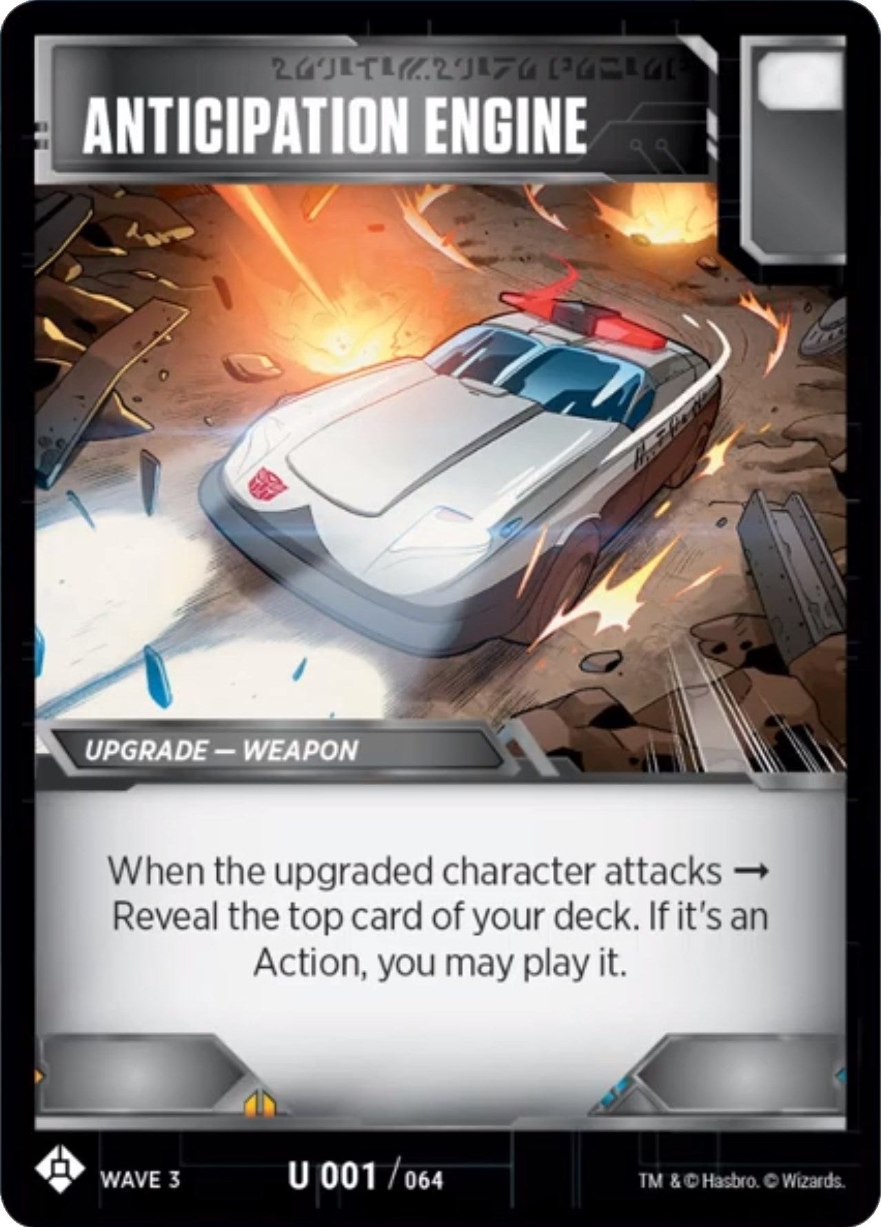 Anticipation Engine (1) [WFCS1] - Transformers TCG Single