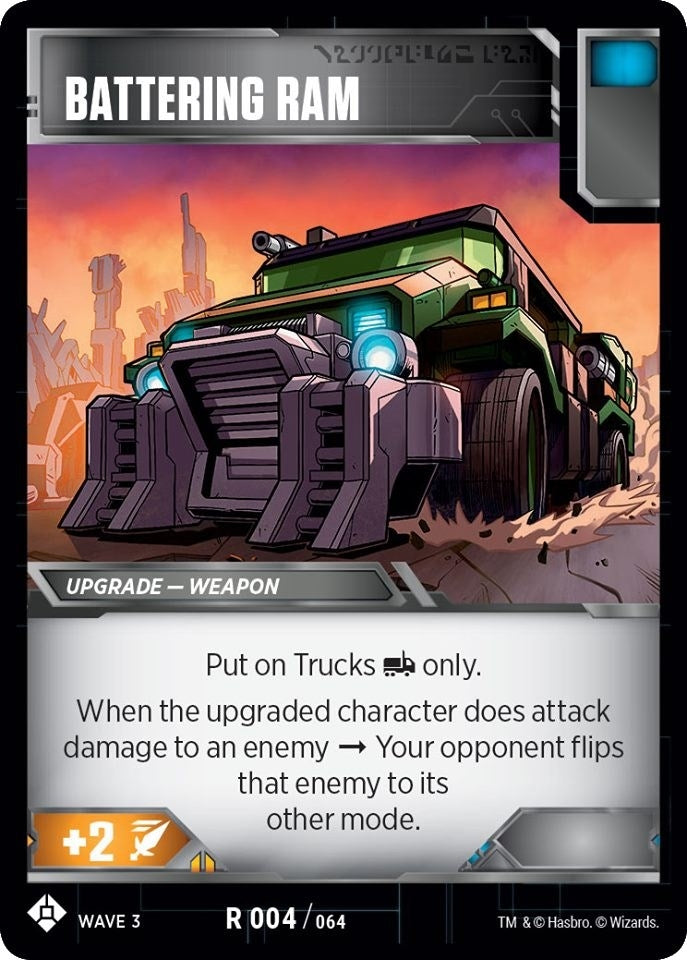 Battering Ram (4) [WFCS1] - Transformers TCG Single
