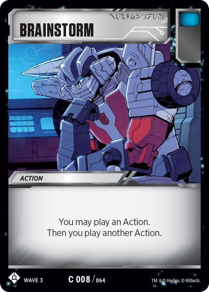 Brainstorm (8) [WFCS1] - Transformers TCG Single