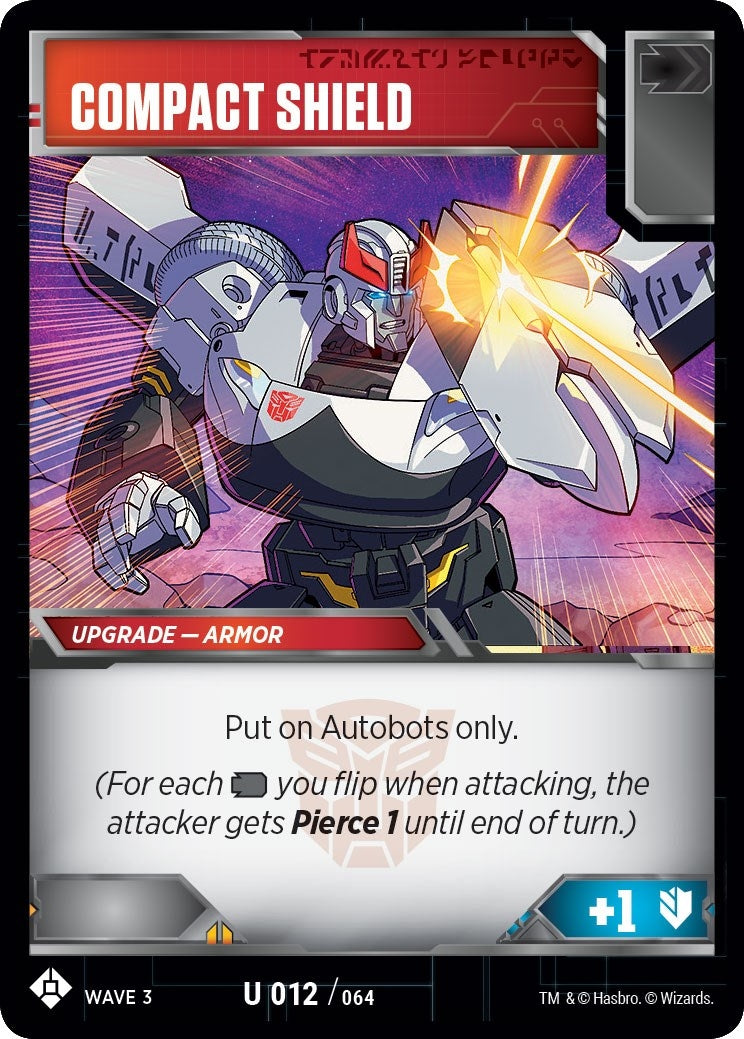 Compact Shield (12) [WFCS1] - Transformers TCG Single