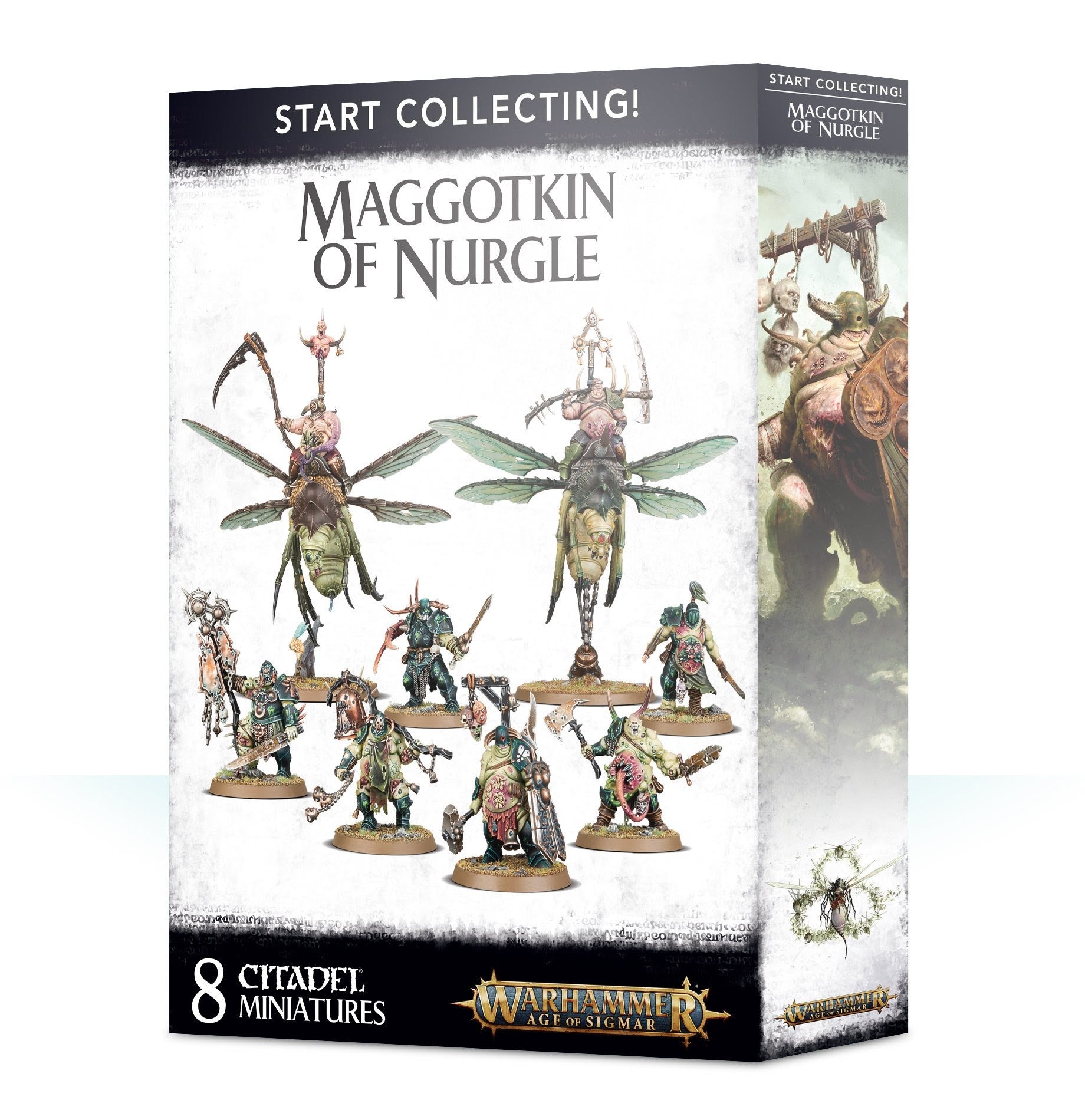 Warhammer: Age of Sigmar - Start Collecting! Maggotkin of Nurgle [PLAS] - Warhammer Box Sets Sealed
