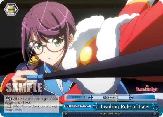 Leading Role of Fate (56097) [RSL/S56] - Weiss Schwarz Single