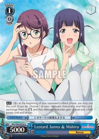 Leotard Junna & Mahiru (56078) [RSL/S56] - Weiss Schwarz Single