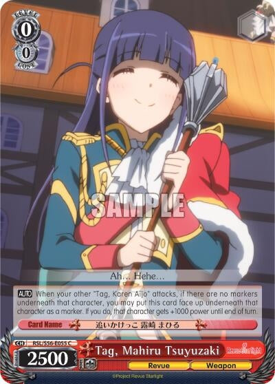 Tag Mahiru Tsuyuzaki (56055) [RSL/S56] - Weiss Schwarz Single