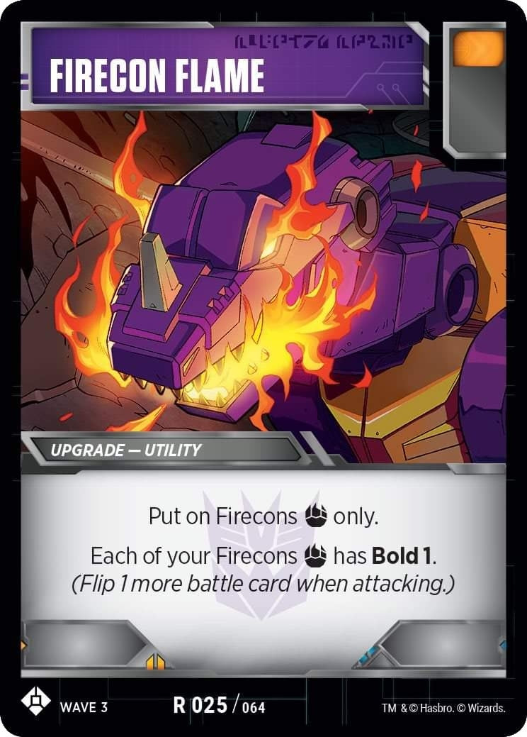 Firecon Flame (25) [WFCS1] - Transformers TCG Single