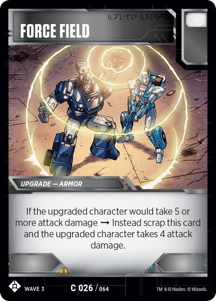 Force Field (26) [WFCS1] - Transformers TCG Single