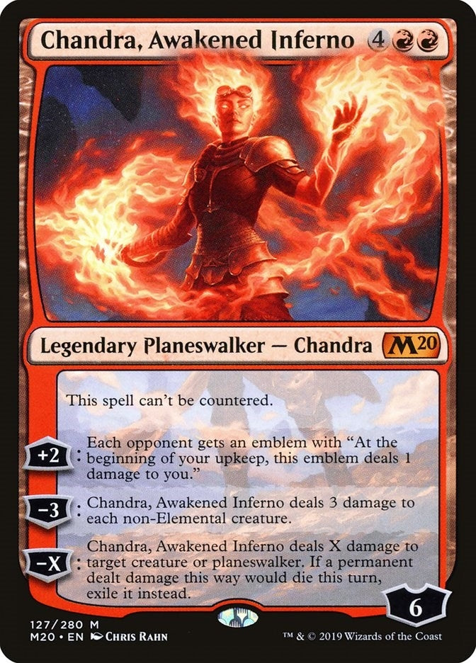 Chandra Awakened Inferno (127) [M20] - MTG Single