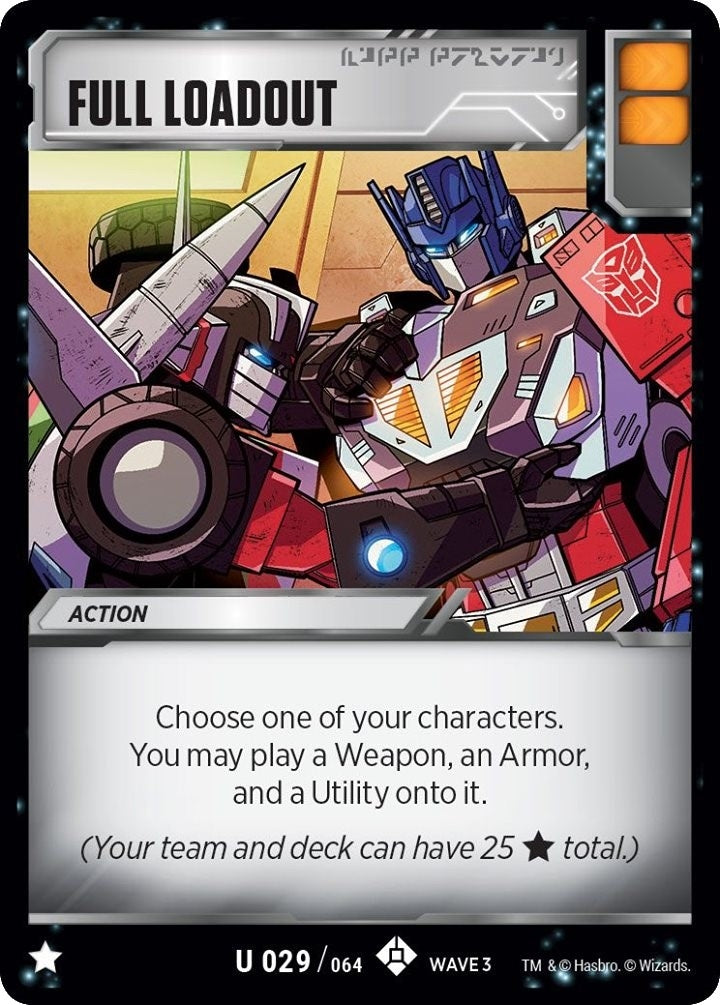 Full Loadout (29) [WFCS1] - Transformers TCG Single