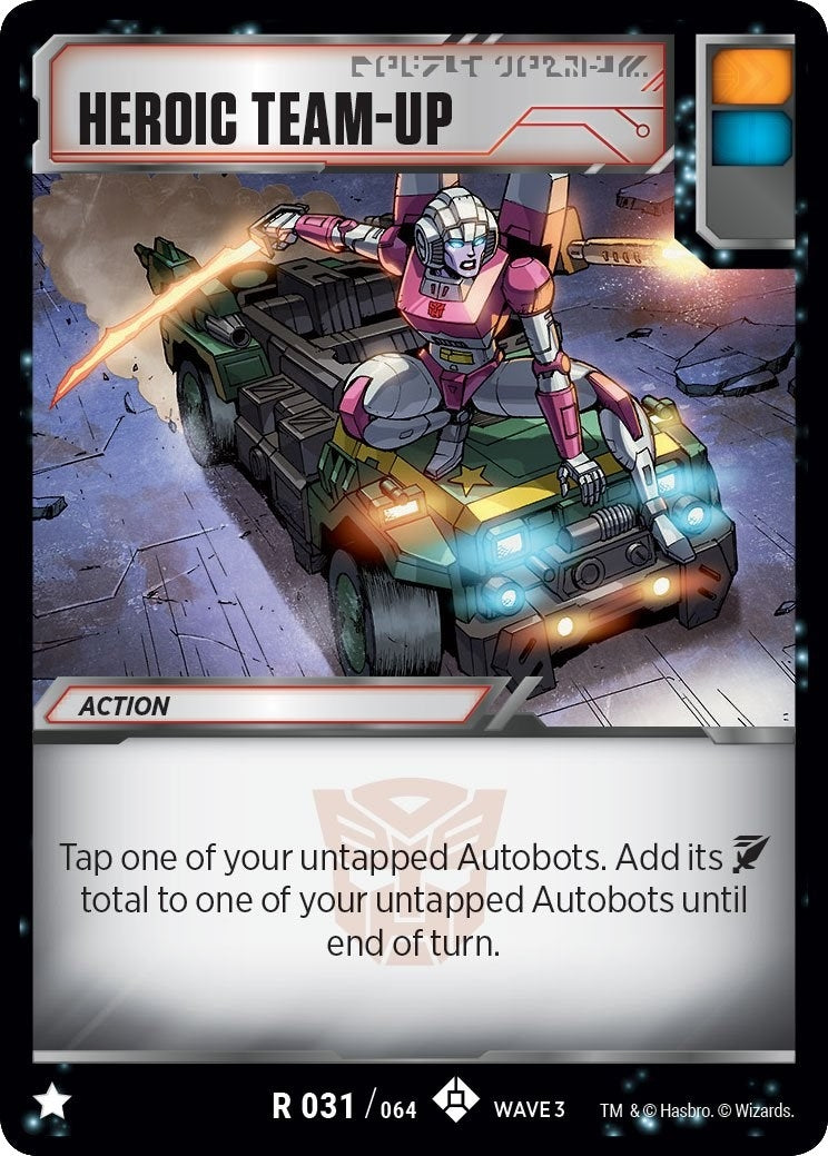 Heroic Team-Up (31) [WFCS1] - Transformers TCG Single