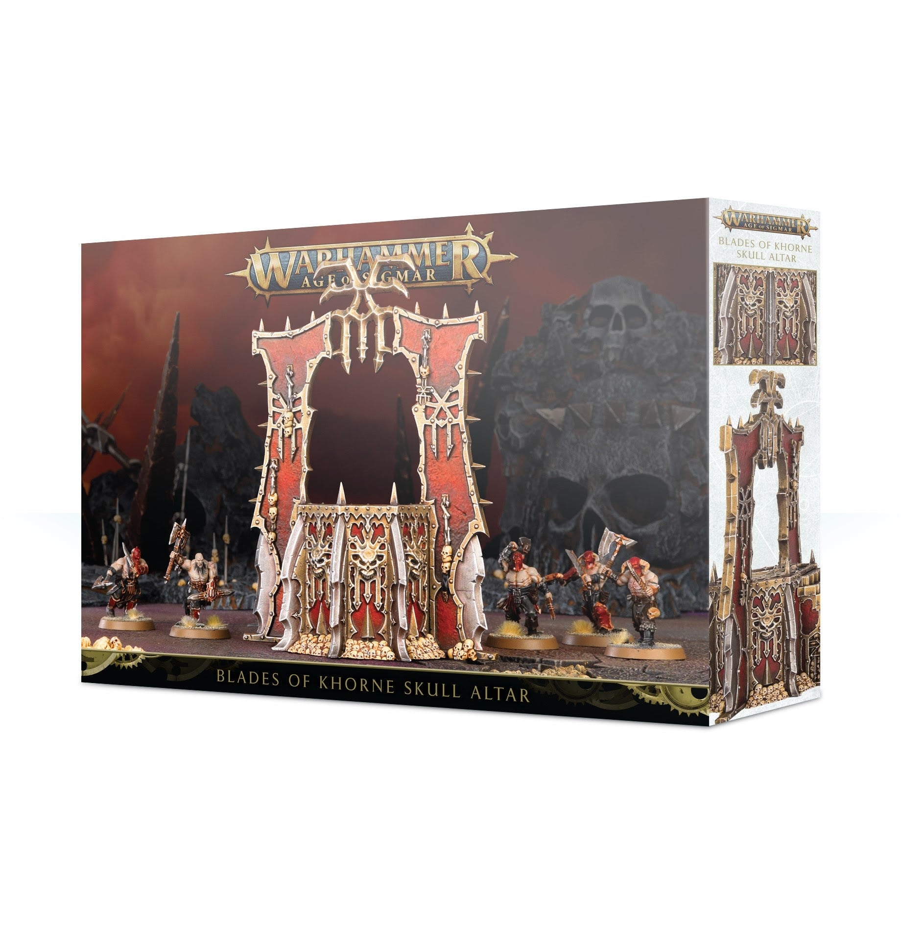 Warhammer: Age of Sigmar - Blades of Khorne Skull Altar [PLAS] - Warhammer Box Sets Sealed
